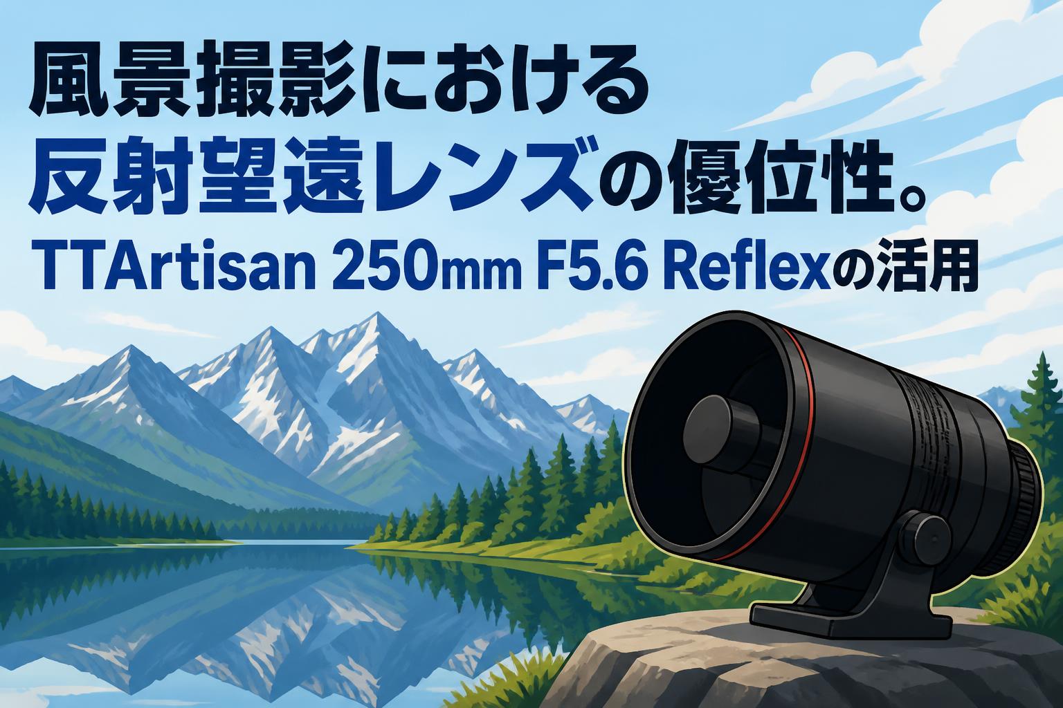 風景撮影における反射望遠レンズの優位性。TTArtisan 250mm F5.6 Reflexの活用