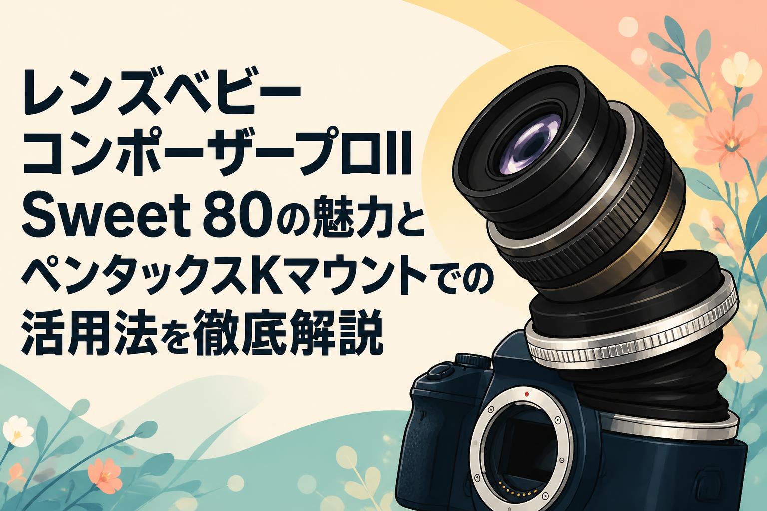 レンズベビー コンポーザープロII Sweet 80の魅力とペンタックスKマウントでの活用法を徹底解説