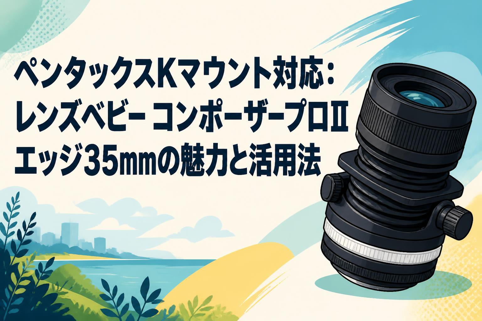 ペンタックスKマウント対応：レンズベビー コンポーザープロⅡ エッジ35mmの魅力と活用法