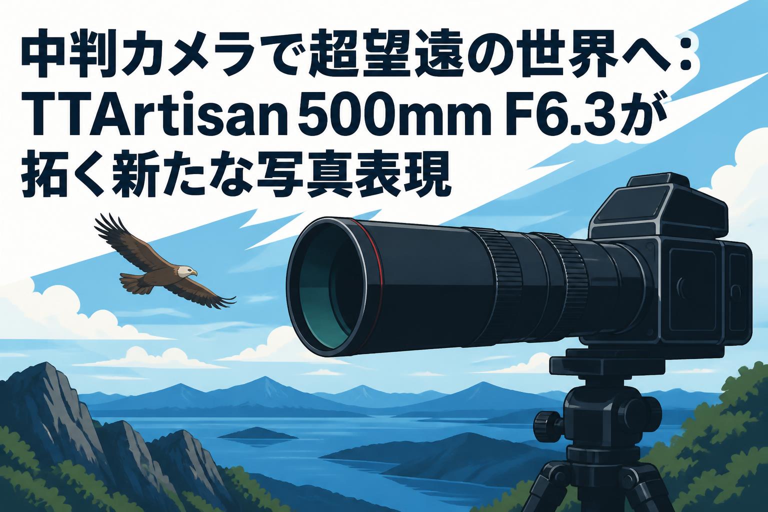 中判カメラで超望遠の世界へ：TTArtisan 500mm F6.3が拓く新たな写真表現