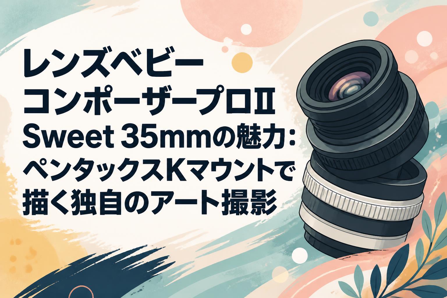 レンズベビー コンポーザープロⅡ Sweet 35mmの魅力：ペンタックスKマウントで描く独自のアート撮影