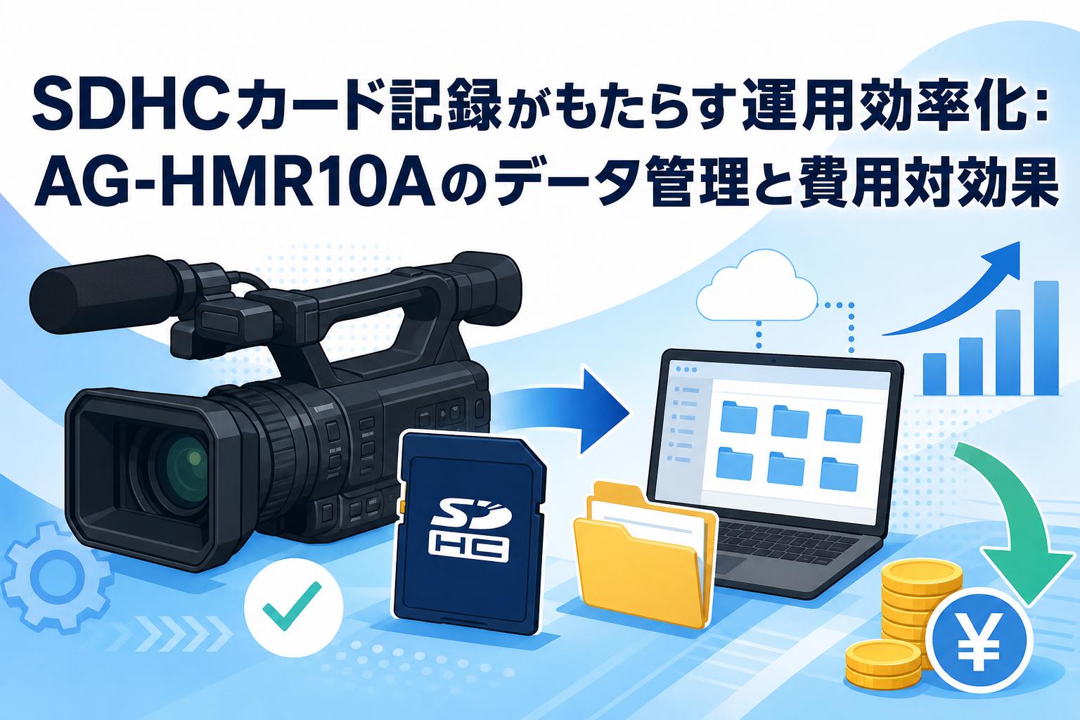 SDHCカード記録がもたらす運用効率化：AG-HMR10Aのデータ管理と費用対効果