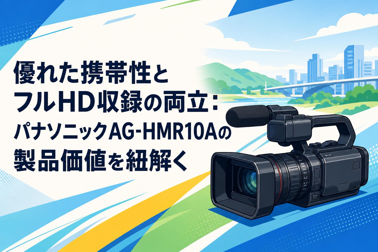 優れた携帯性とフルHD収録の両立：パナソニックAG-HMR10Aの製品価値を紐解く