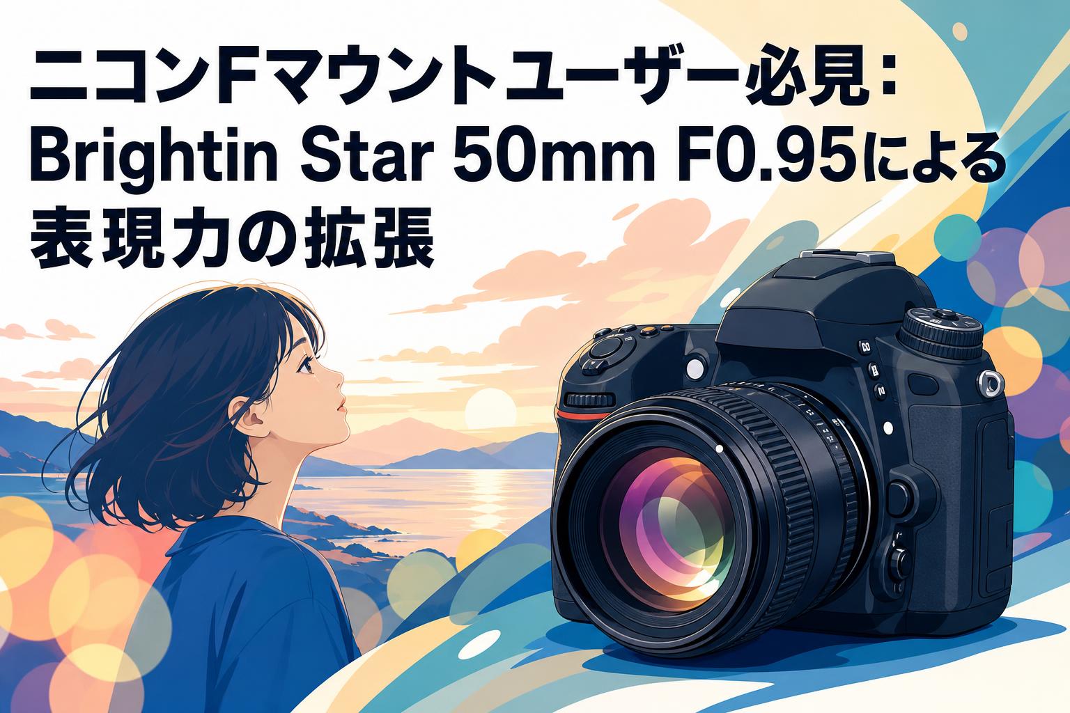 ニコンFマウントユーザー必見：Brightin Star 50mm F0.95による表現力の拡張