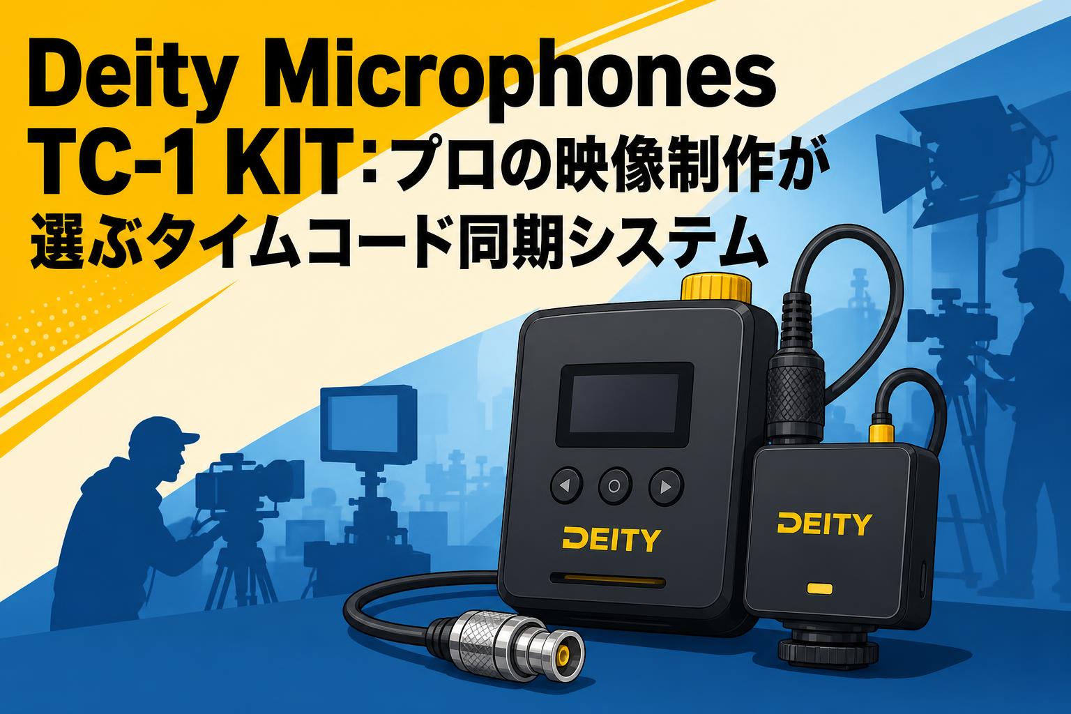 Deity Microphones TC-1 KIT：プロの映像制作が選ぶタイムコード同期システム