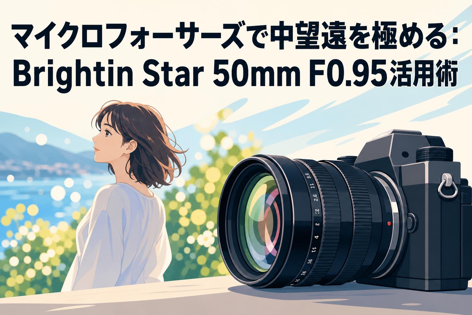 マイクロフォーサーズで中望遠を極める：Brightin Star 50mm F0.95活用術