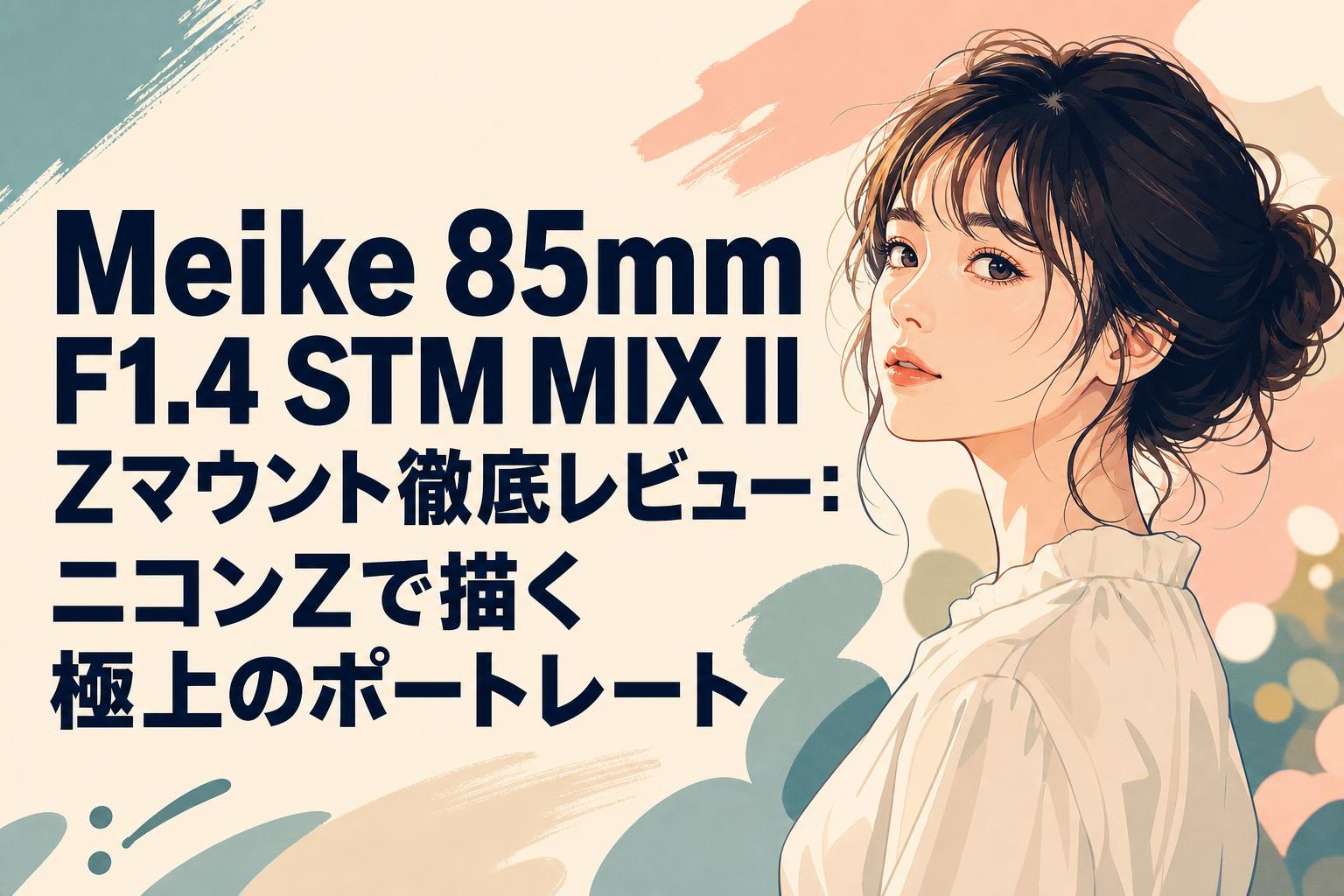 Meike 85mm F1.4 STM MIX II Zマウント徹底レビュー：ニコンZで描く極上のポートレート