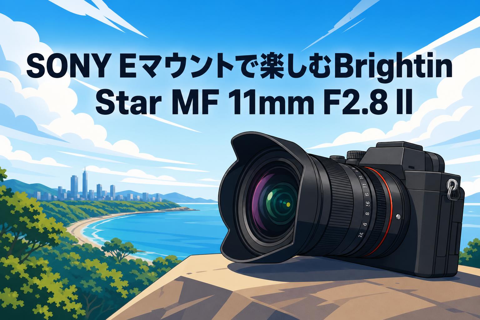 SONY Eマウントで楽しむBrightin Star MF 11mm F2.8 II