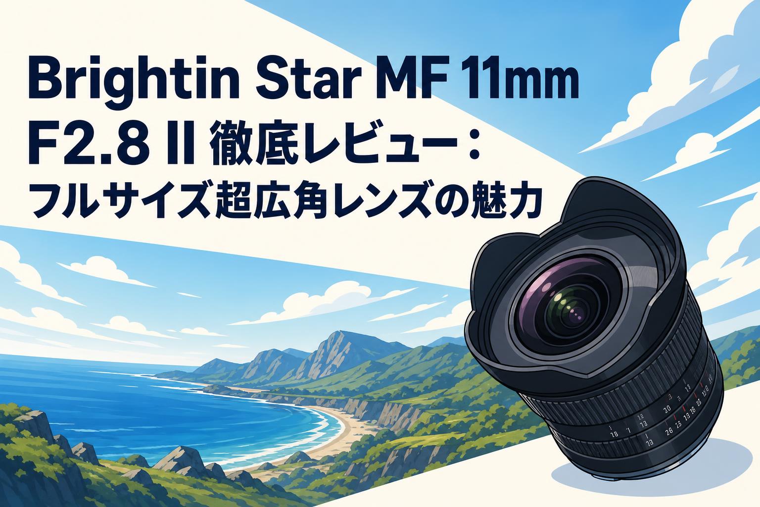 Brightin Star MF 11mm F2.8 II 徹底レビュー：フルサイズ超広角レンズの魅力