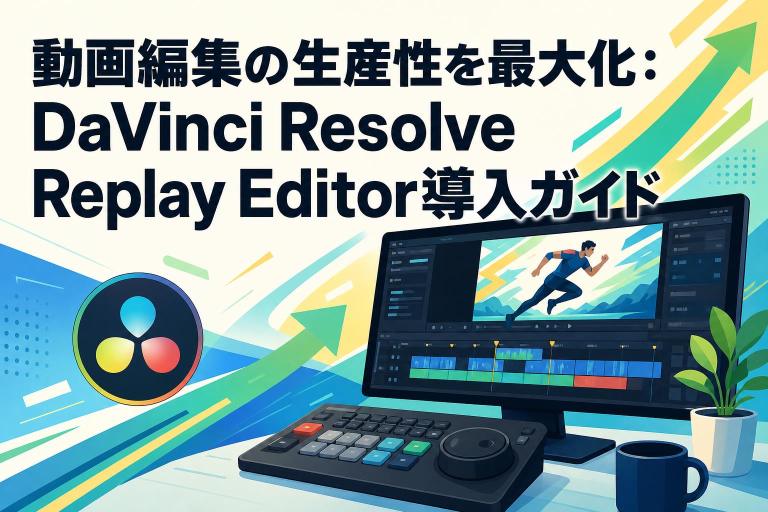 動画編集の生産性を最大化：DaVinci Resolve Replay Editor導入ガイド