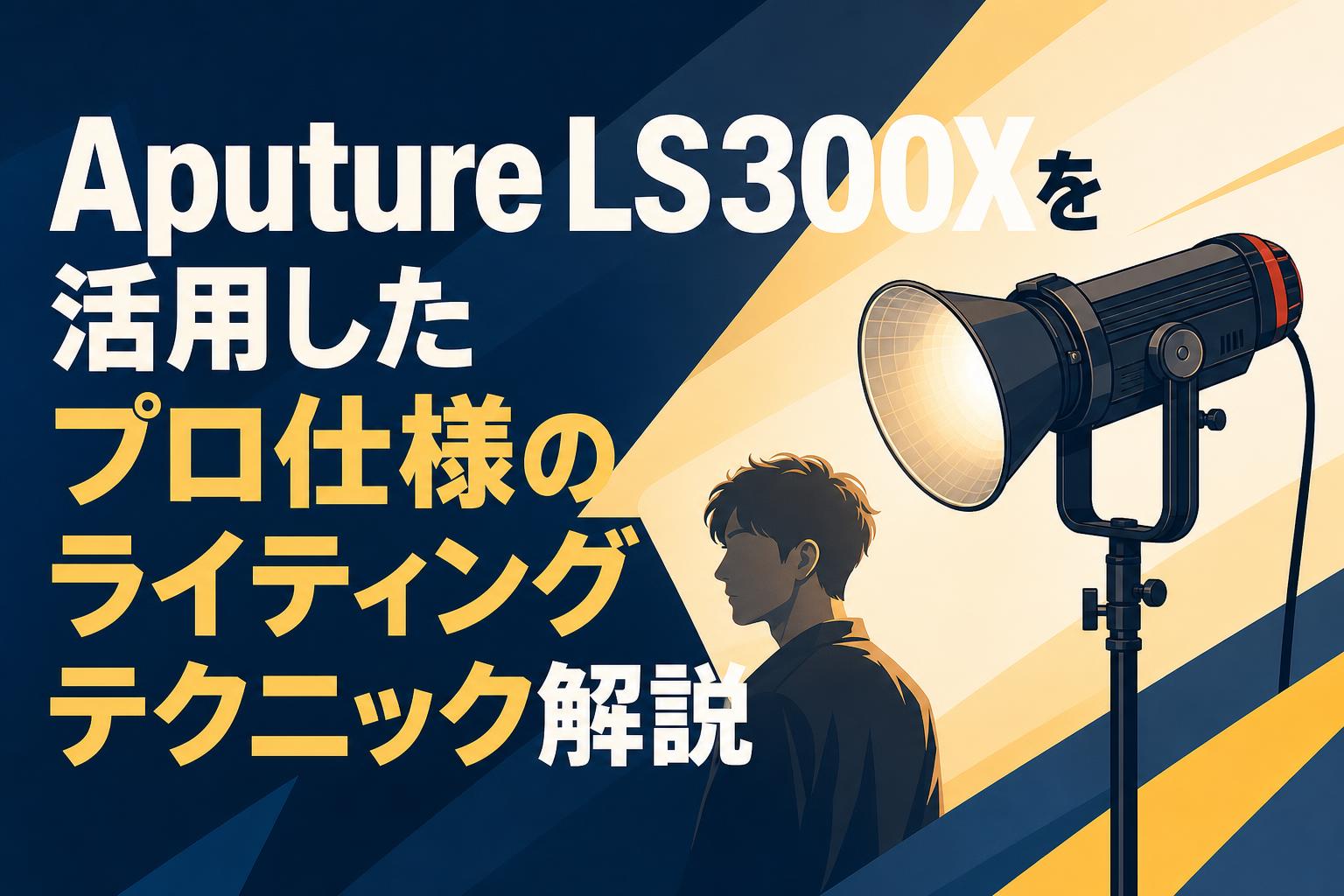 Aputure LS300Xを活用したプロ仕様のライティングテクニック解説
