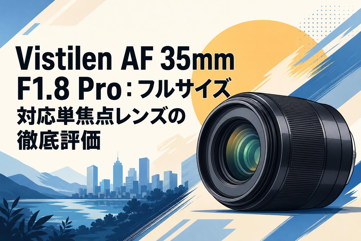 Vistilen AF 35mm F1.8 Pro：フルサイズ対応単焦点レンズの徹底評価