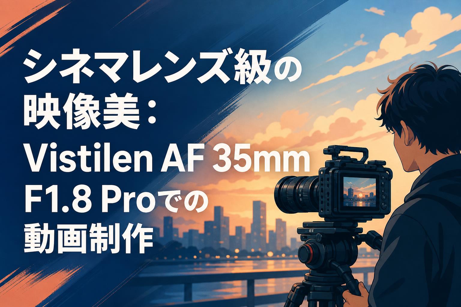 シネマレンズ級の映像美：Vistilen AF 35mm F1.8 Proでの動画制作