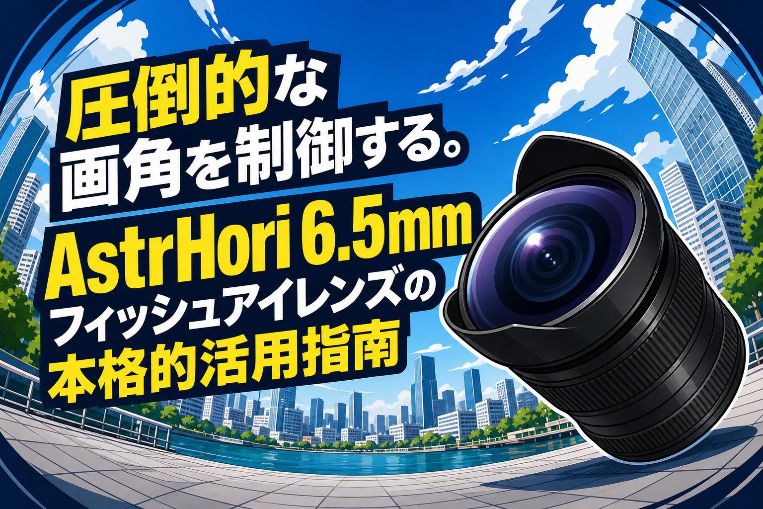 圧倒的な画角を制御する。AstrHori 6.5mm フィッシュアイレンズの本格的活用指南