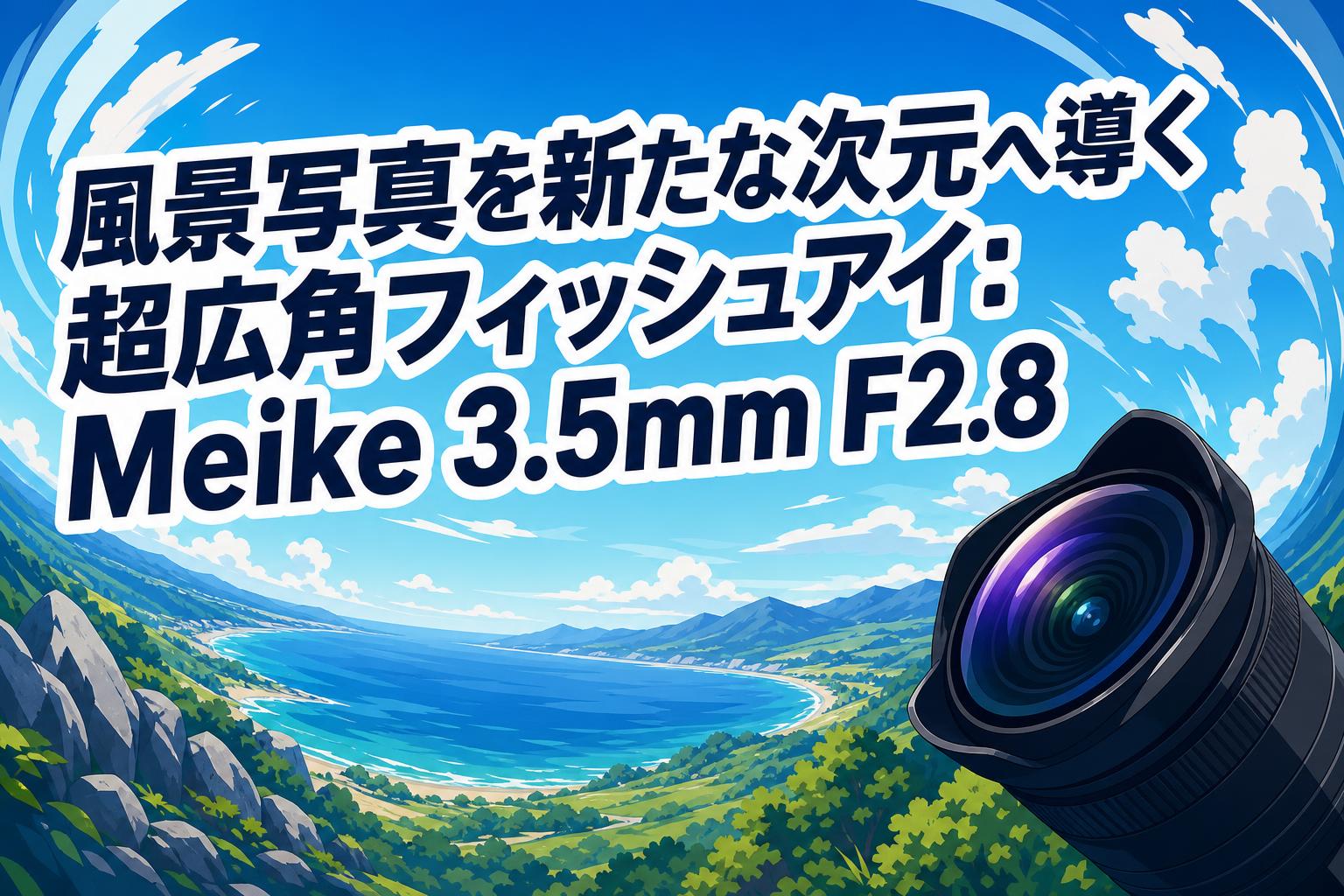 風景写真を新たな次元へ導く超広角フィッシュアイ：Meike 3.5mm F2.8