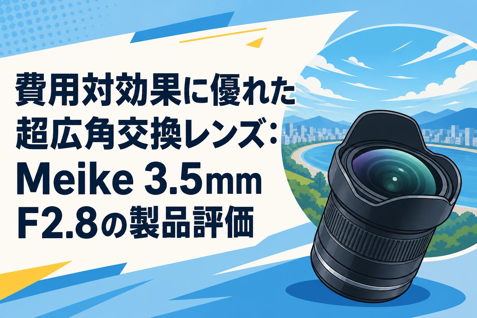 費用対効果に優れた超広角交換レンズ：Meike 3.5mm F2.8の製品評価