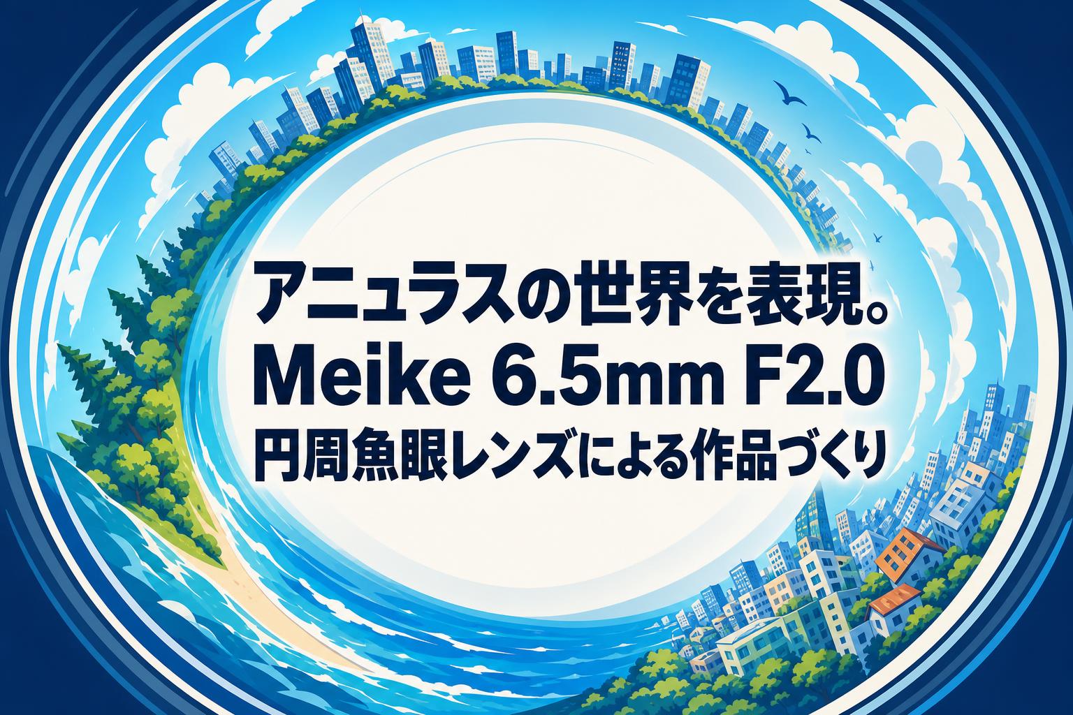 アニュラスの世界を表現。Meike 6.5mm F2.0円周魚眼レンズによる作品づくり