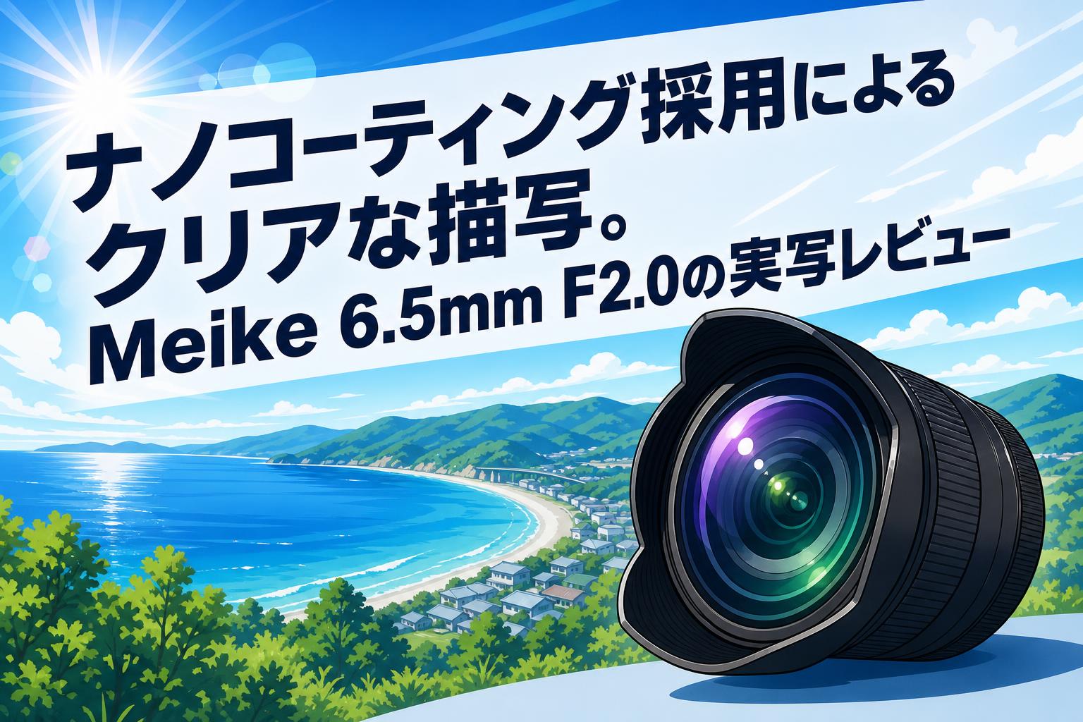 ナノコーティング採用によるクリアな描写。Meike 6.5mm F2.0の実写レビュー