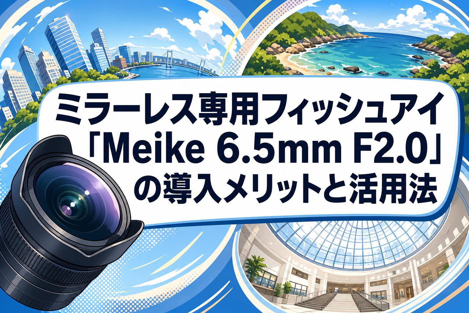 ミラーレス専用フィッシュアイ「Meike 6.5mm F2.0」の導入メリットと活用法