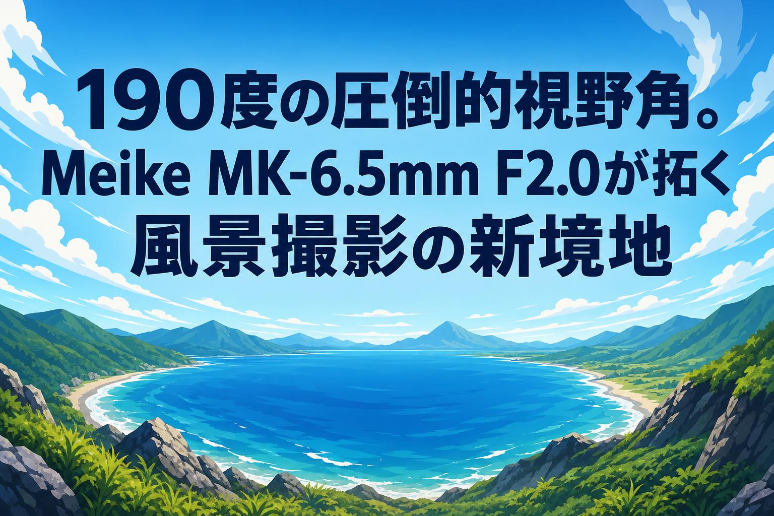 190度の圧倒的視野角。Meike MK-6.5mm F2.0が拓く風景撮影の新境地