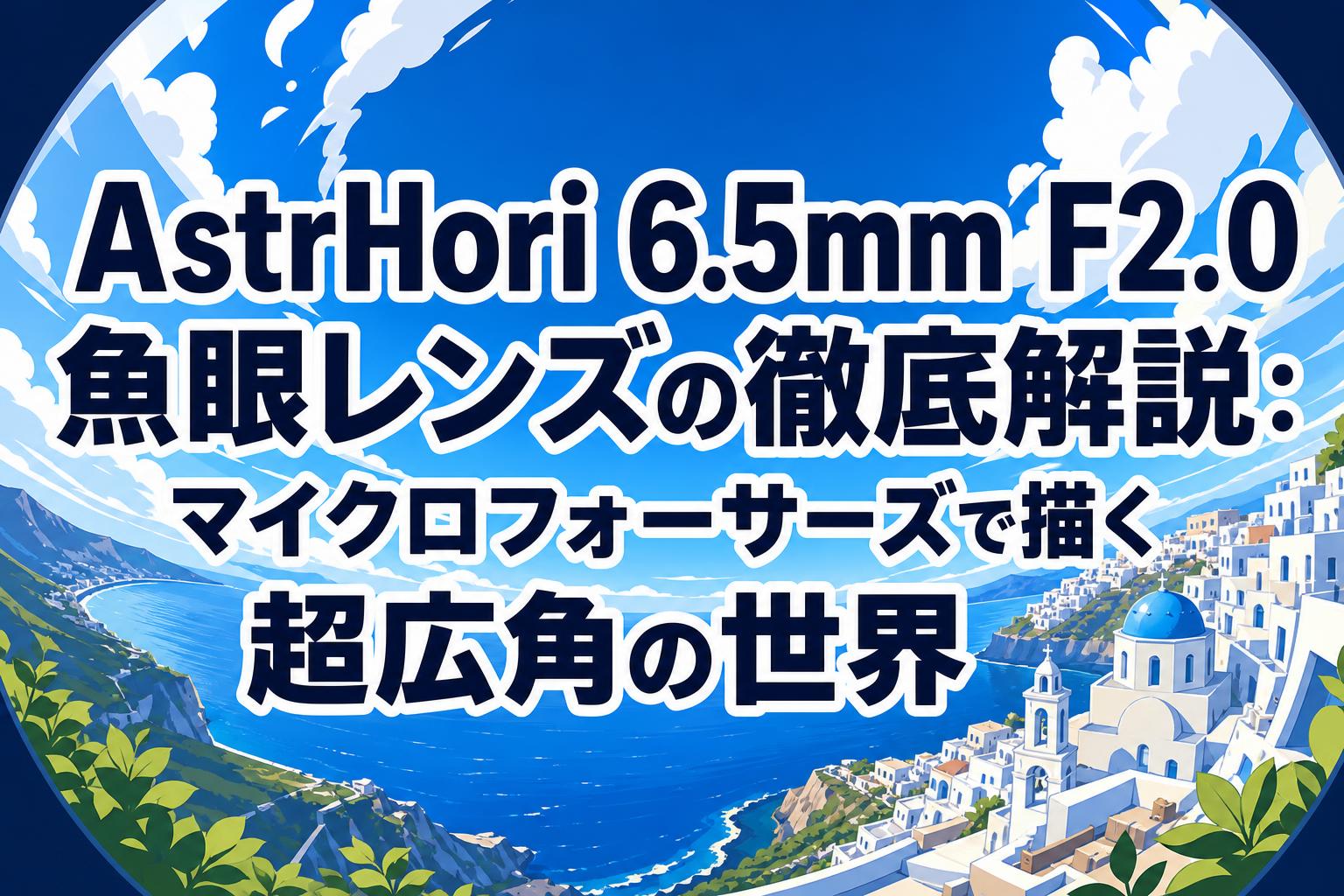 AstrHori 6.5mm F2.0 魚眼レンズの徹底解説：マイクロフォーサーズで描く超広角の世界