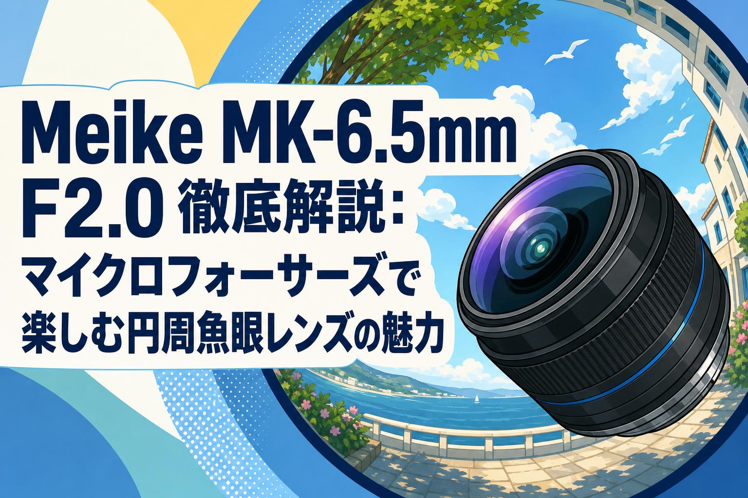 Meike MK-6.5mm F2.0 徹底解説：マイクロフォーサーズで楽しむ円周魚眼レンズの魅力