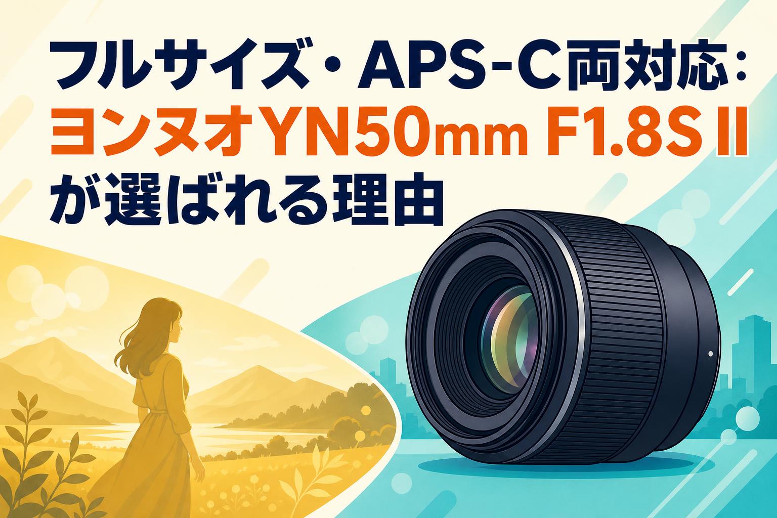 フルサイズ・APS-C両対応：ヨンヌオYN50mm F1.8S IIが選ばれる理由