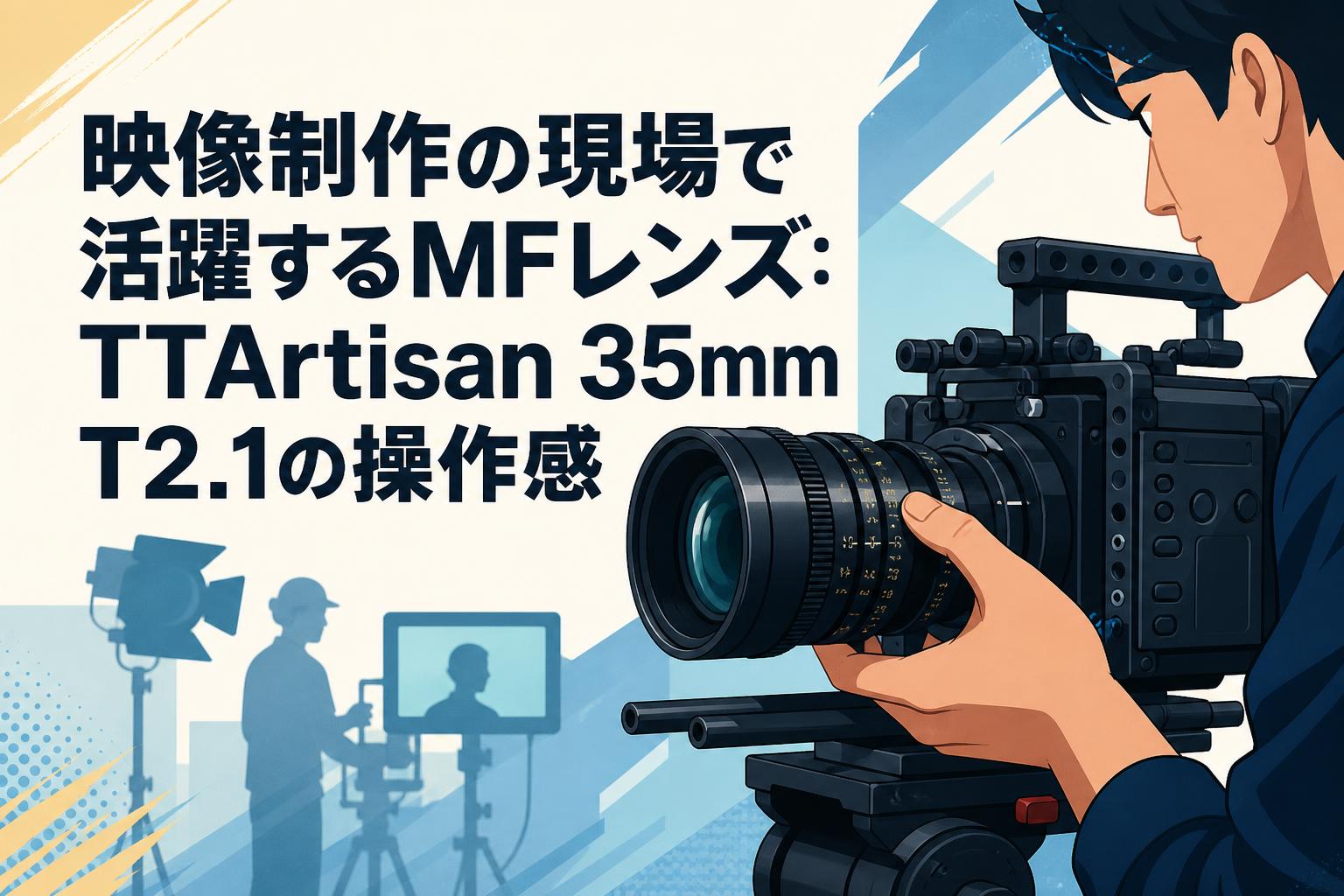 映像制作の現場で活躍するMFレンズ：TTArtisan 35mm T2.1の操作感
