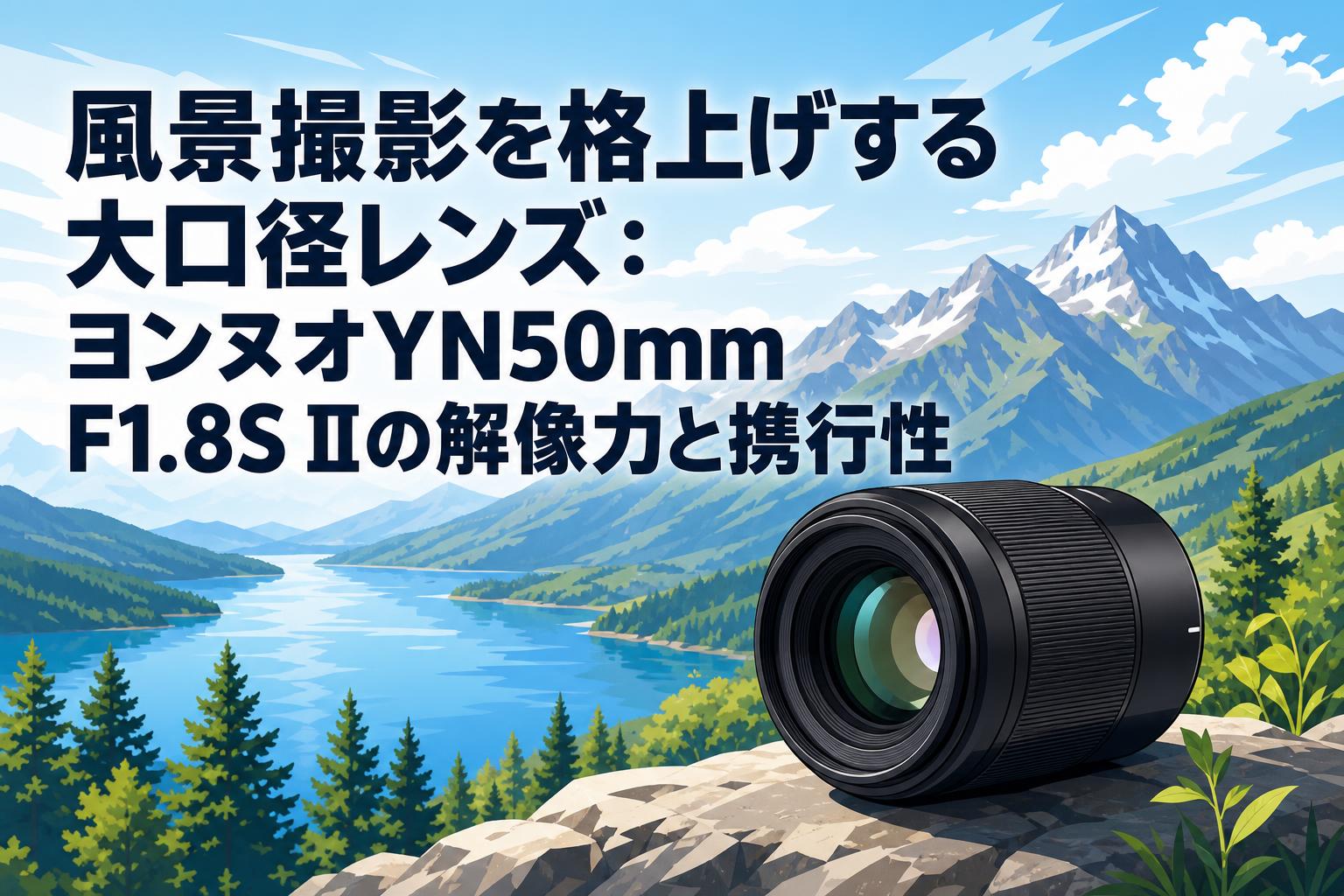 風景撮影を格上げする大口径レンズ：ヨンヌオYN50mm F1.8S IIの解像力と携行性
