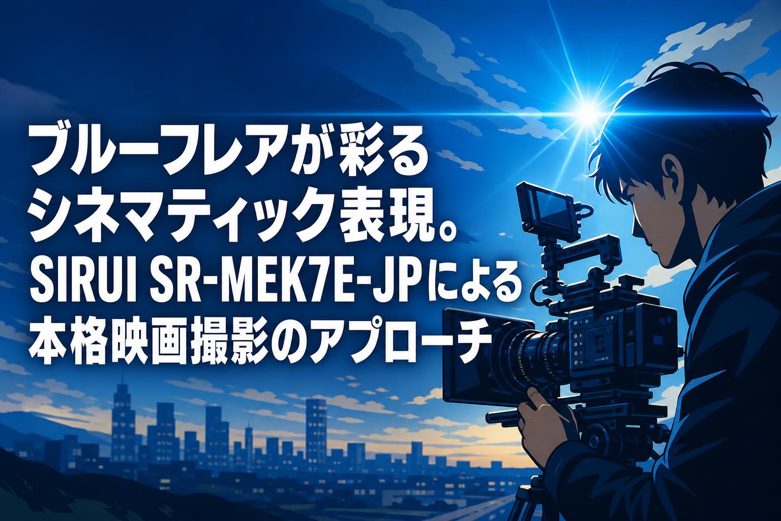 ブルーフレアが彩るシネマティック表現。SIRUI SR-MEK7E-JPによる本格映画撮影のアプローチ