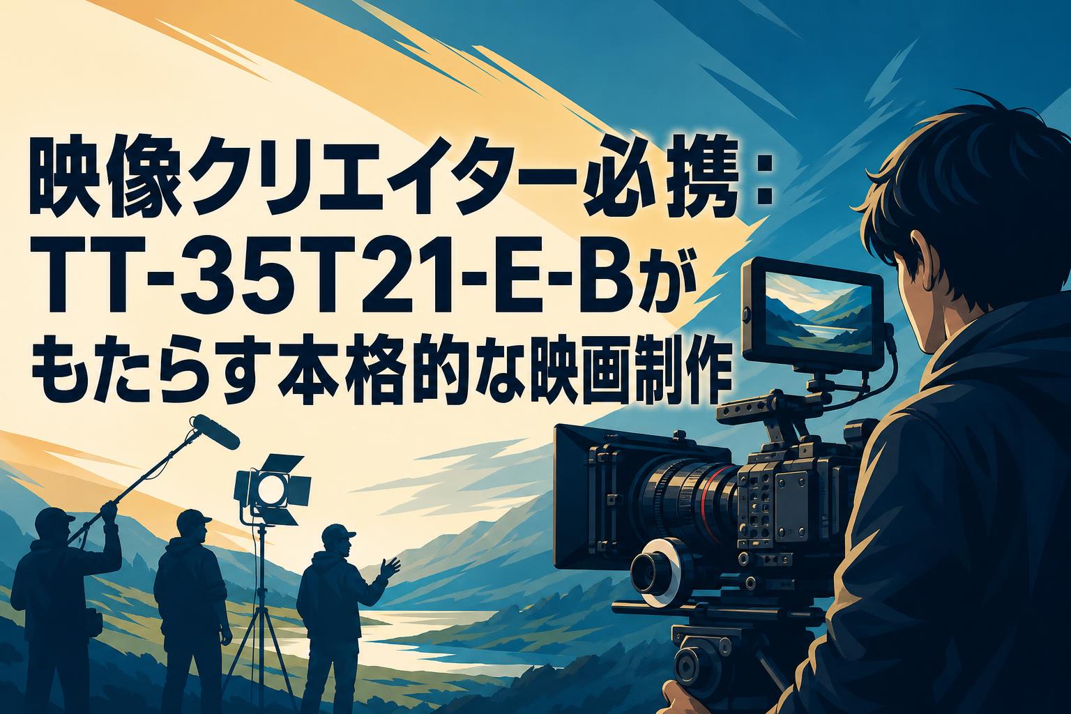 映像クリエイター必携：TT-35T21-E-Bがもたらす本格的な映画制作