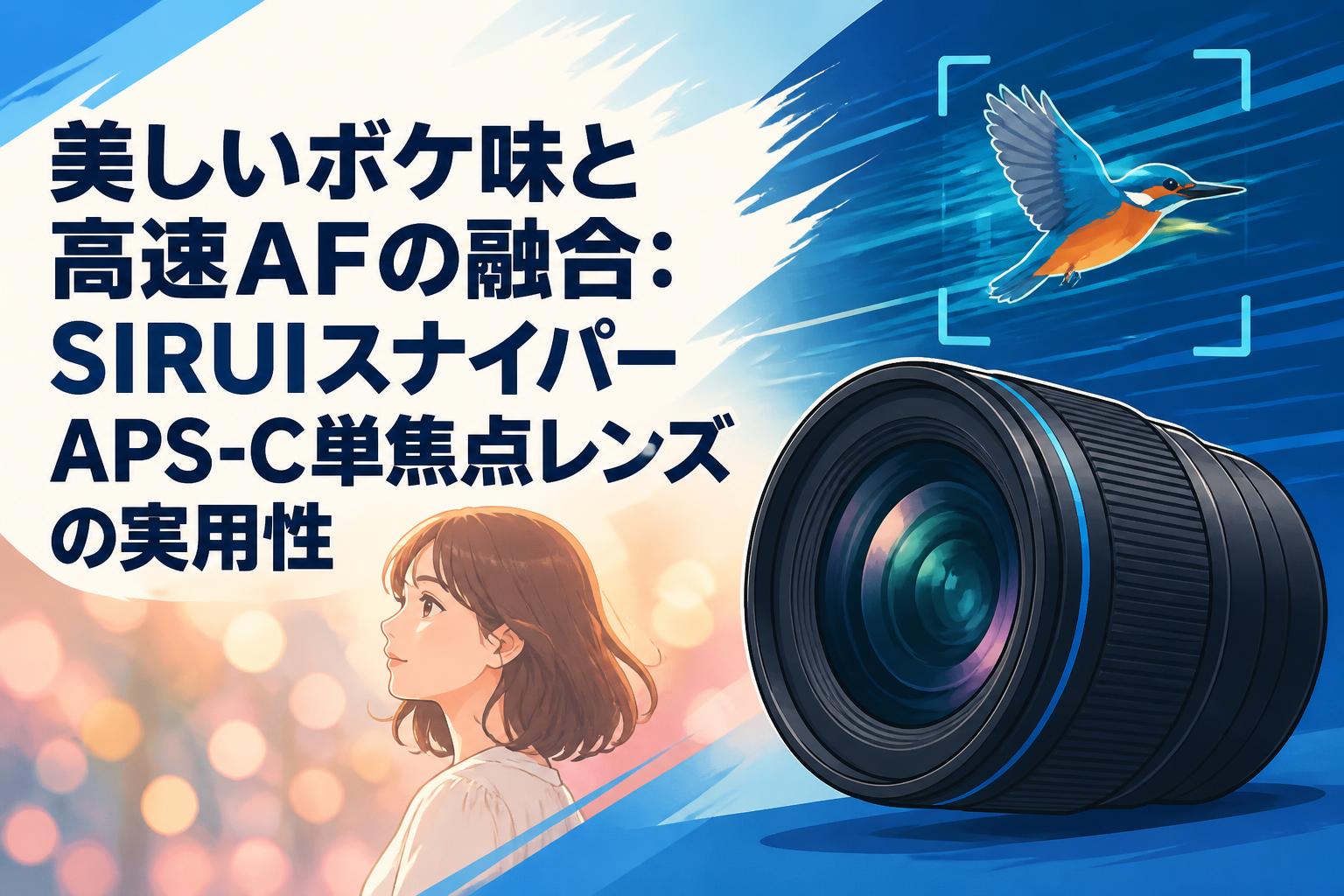 美しいボケ味と高速AFの融合：SIRUIスナイパーAPS-C単焦点レンズの実用性