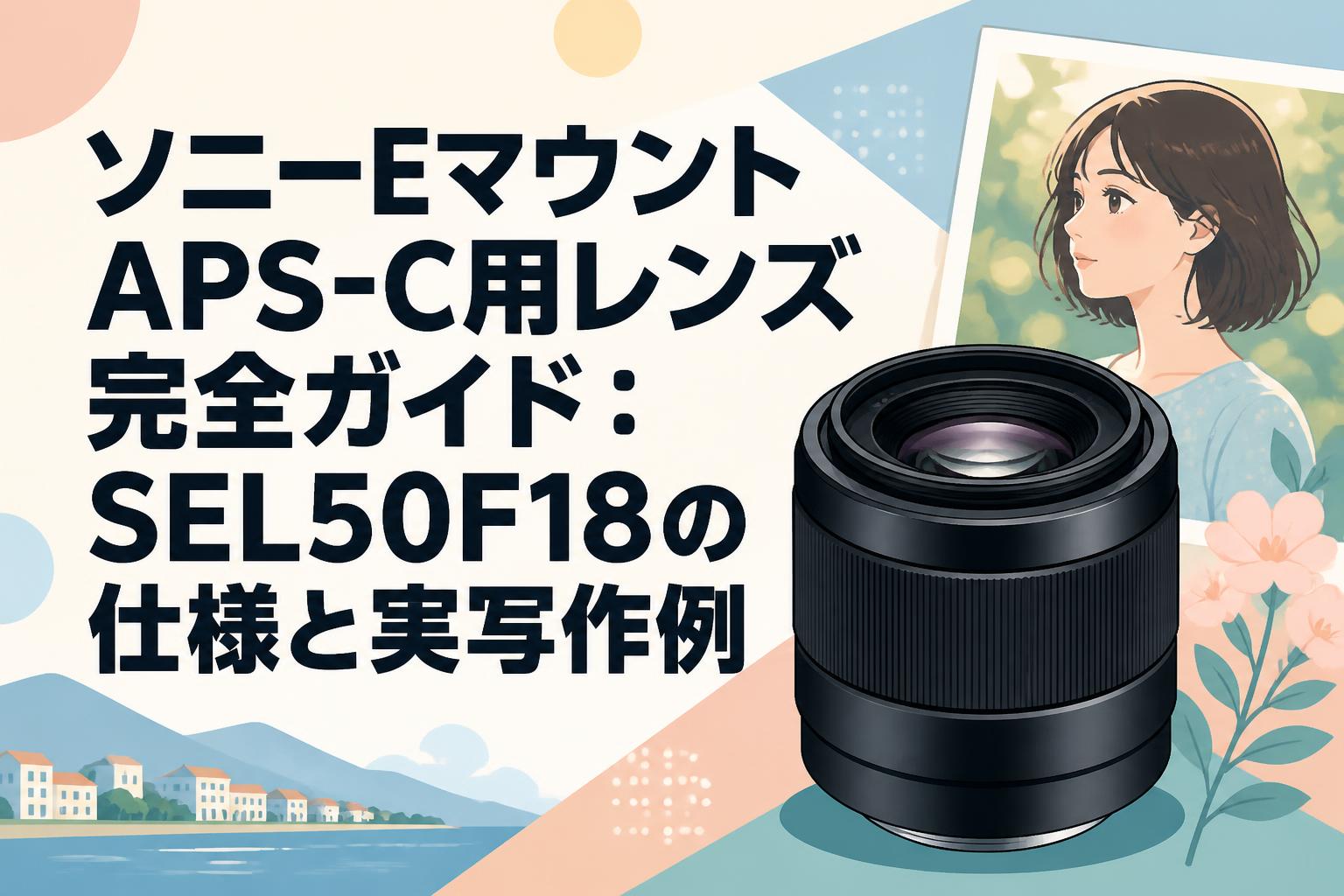 ソニーEマウントAPS-C用レンズ完全ガイド：SEL50F18の仕様と実写作例
