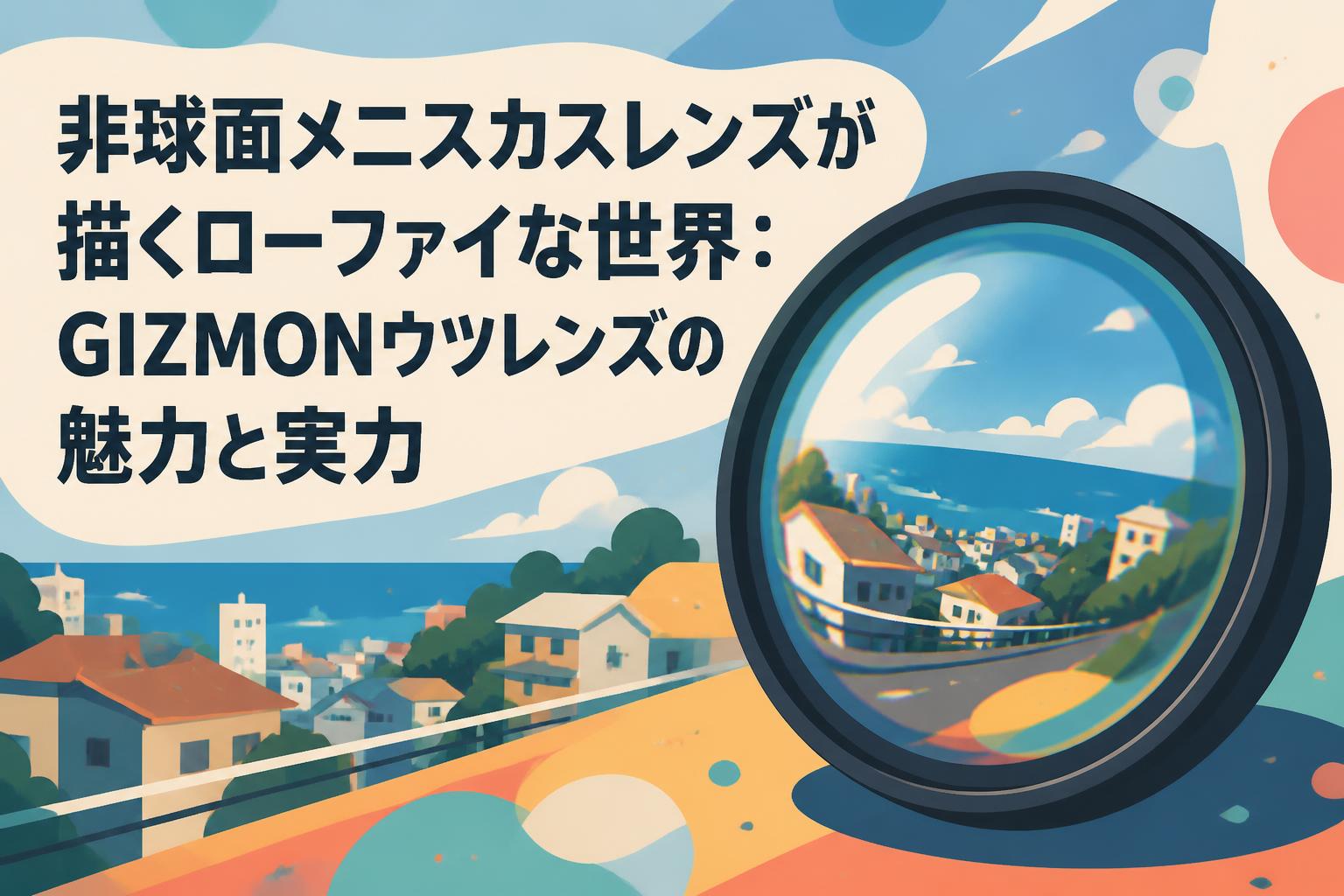 非球面メニスカスレンズが描くローファイな世界：GIZMONウツレンズの魅力と実力