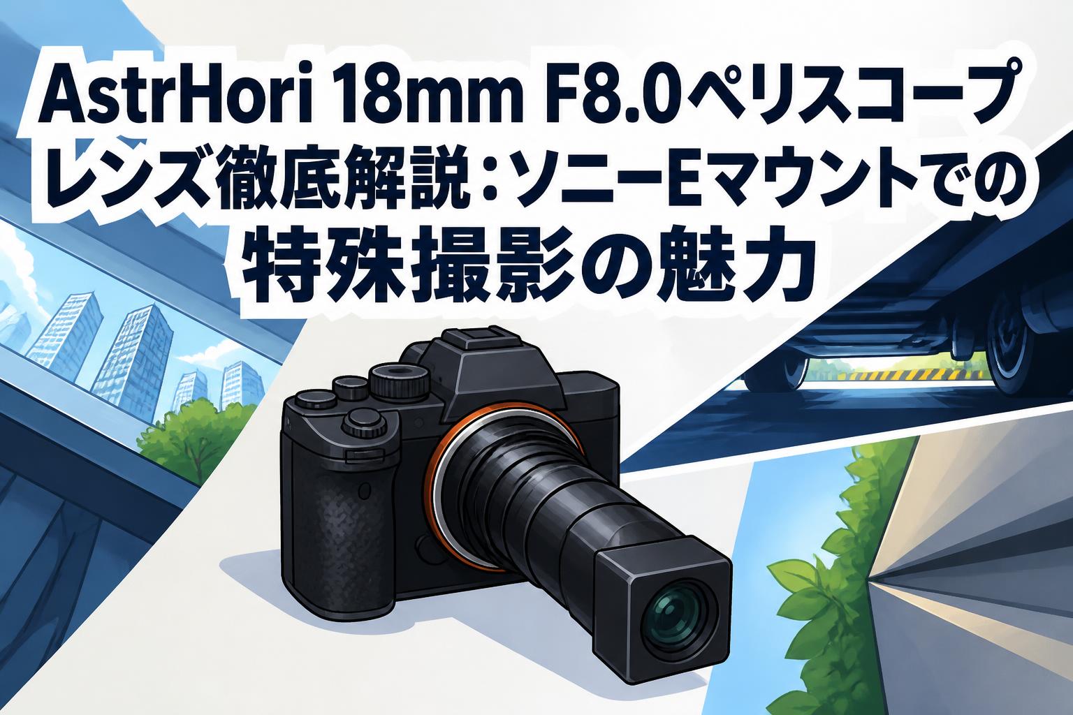AstrHori 18mm F8.0ペリスコープレンズ徹底解説：ソニーEマウントでの特殊撮影の魅力