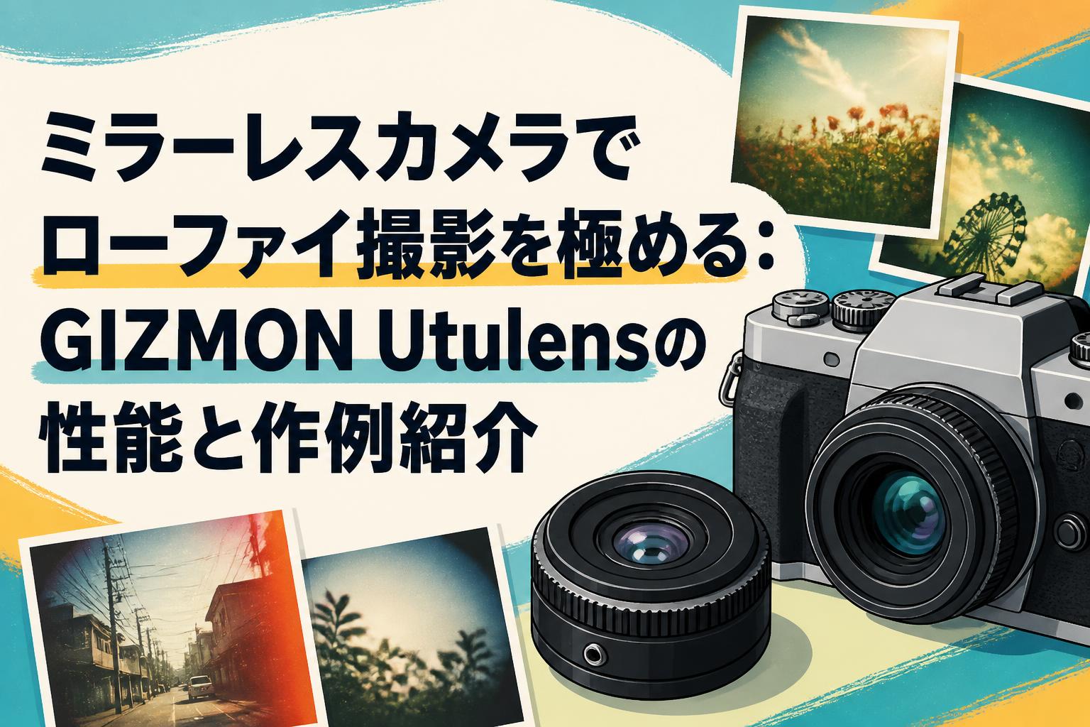ミラーレスカメラでローファイ撮影を極める：GIZMON Utulensの性能と作例紹介