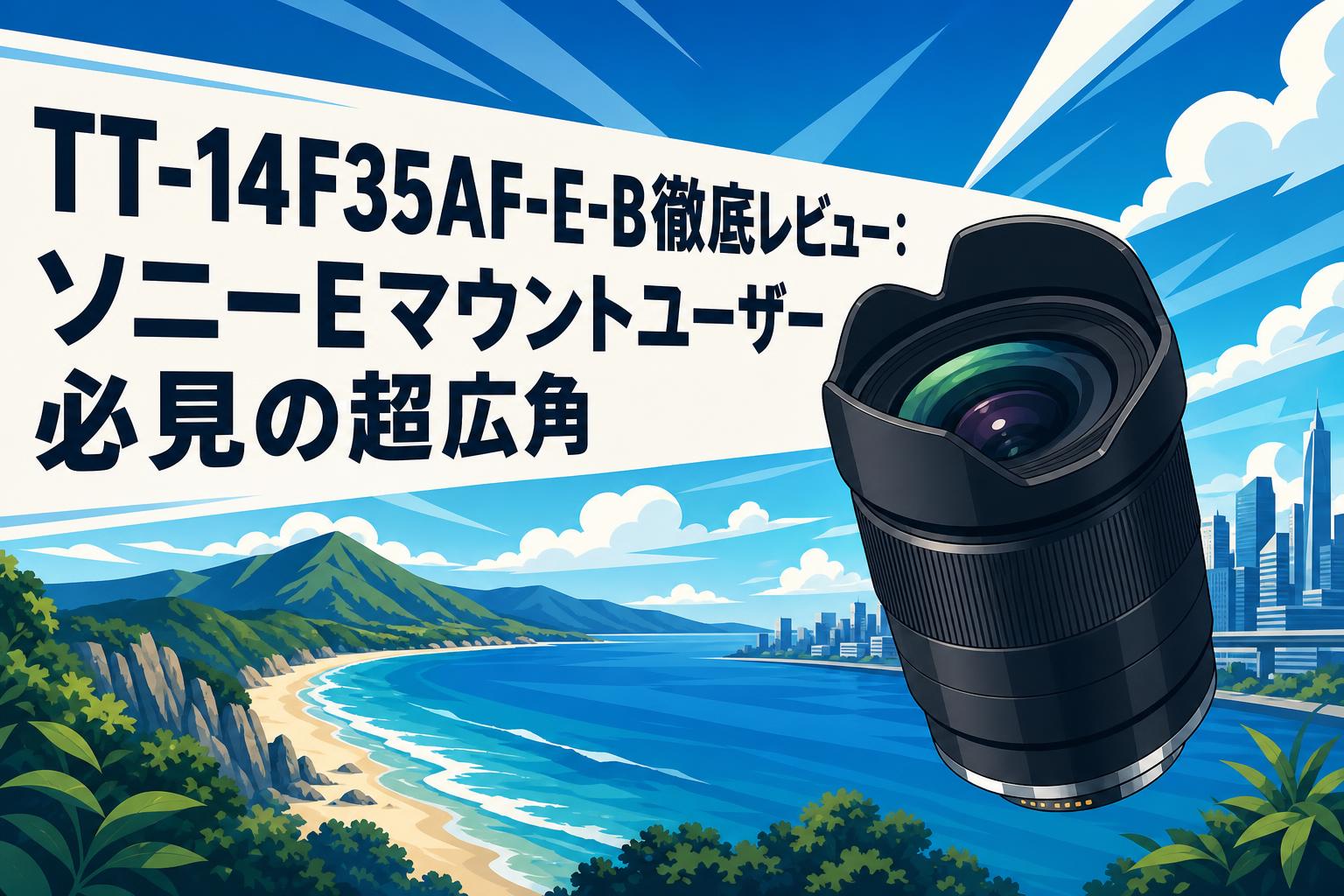 TT-14F35AF-E-B徹底レビュー：ソニーEマウントユーザー必見の超広角