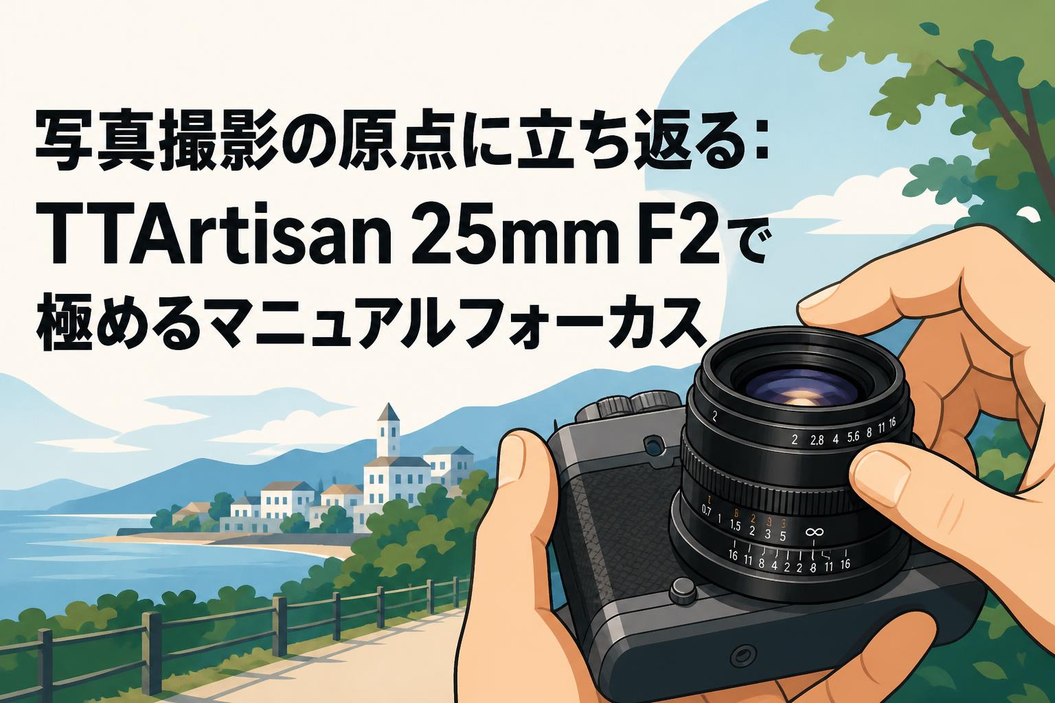 写真撮影の原点に立ち返る：TTArtisan 25mm F2で極めるマニュアルフォーカス