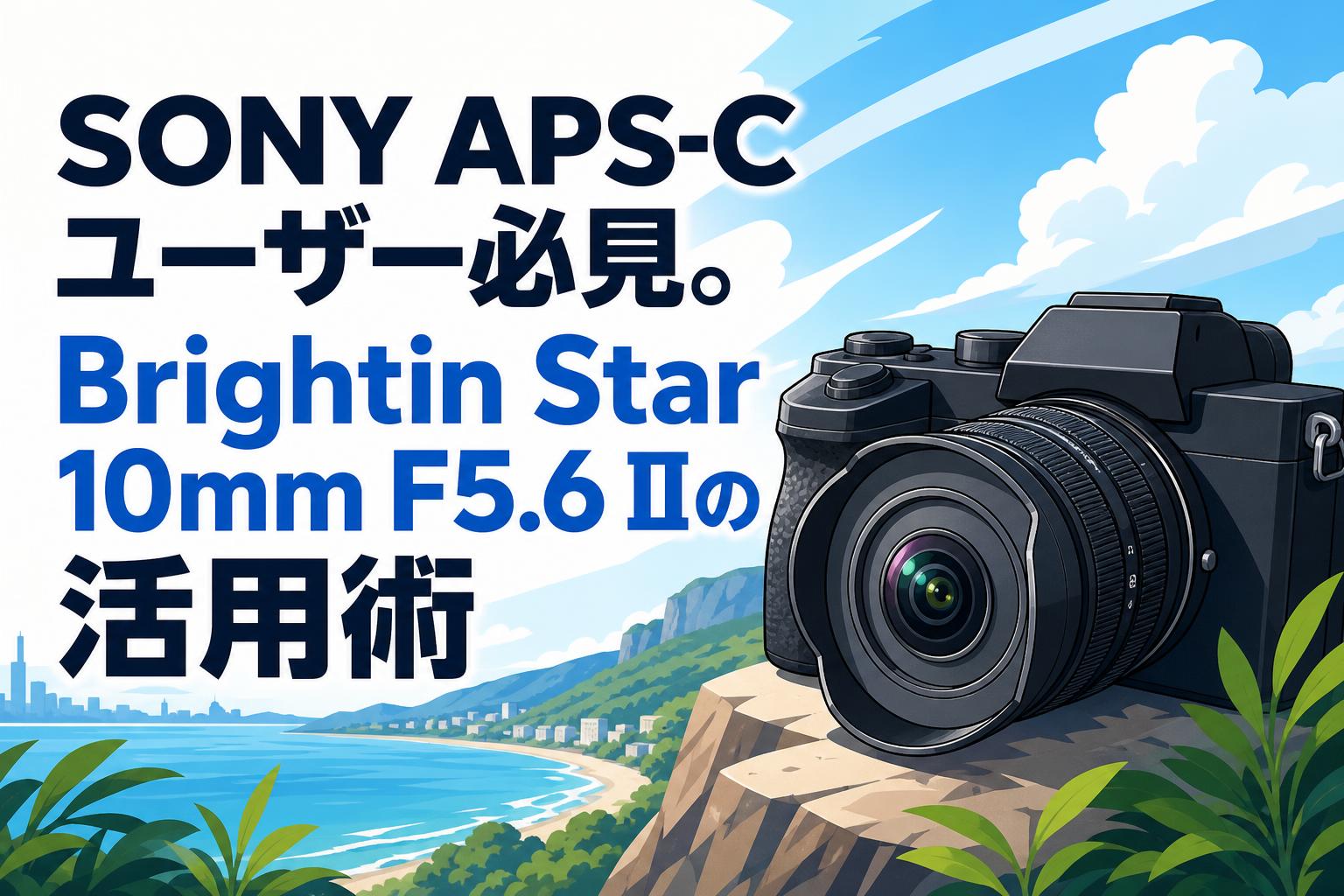 SONY APS-Cユーザー必見。Brightin Star 10mm F5.6 IIの活用術