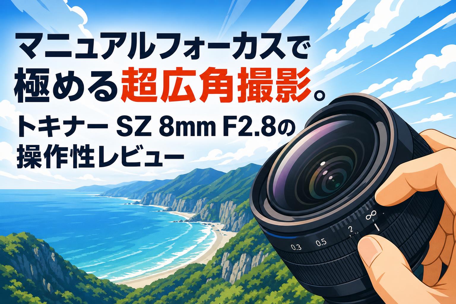 マニュアルフォーカスで極める超広角撮影。トキナー SZ 8mm F2.8の操作性レビュー