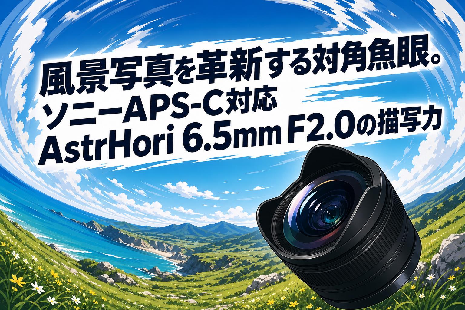 風景写真を革新する対角魚眼。ソニーAPS-C対応AstrHori 6.5mm F2.0の描写力
