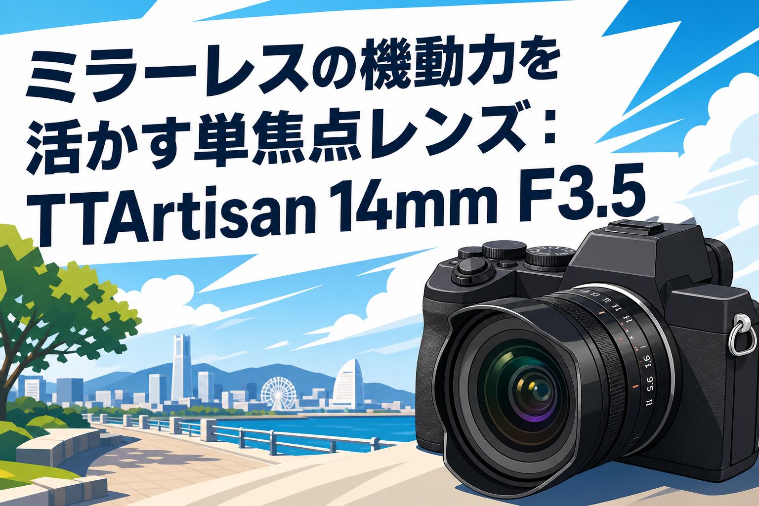 ミラーレスの機動力を活かす単焦点レンズ：TTArtisan 14mm F3.5