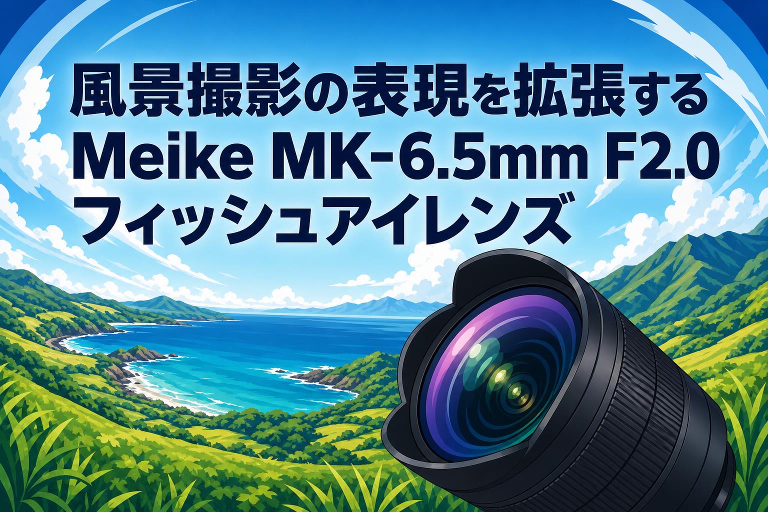 風景撮影の表現を拡張するMeike MK-6.5mm F2.0フィッシュアイレンズ
