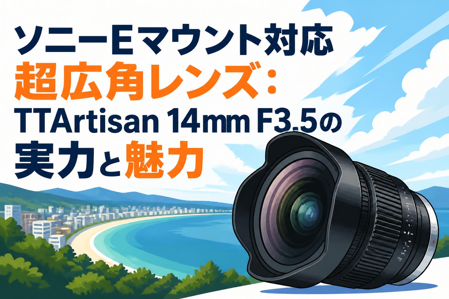 ソニーEマウント対応超広角レンズ：TTArtisan 14mm F3.5の実力と魅力