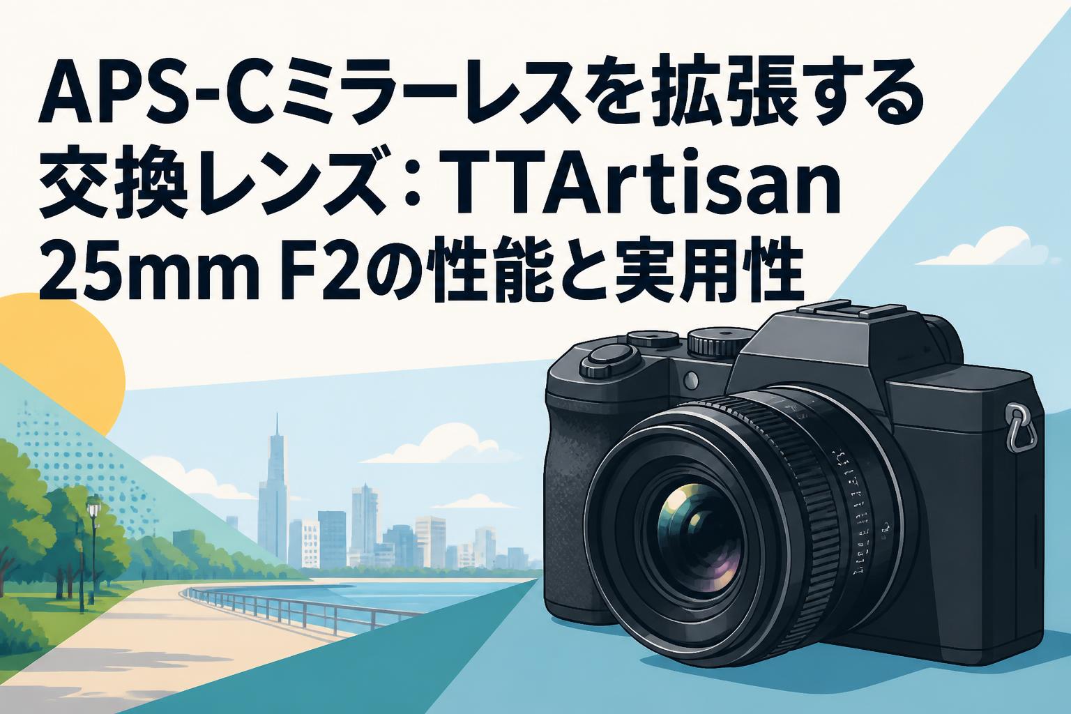 APS-Cミラーレスを拡張する交換レンズ：TTArtisan 25mm F2の性能と実用性
