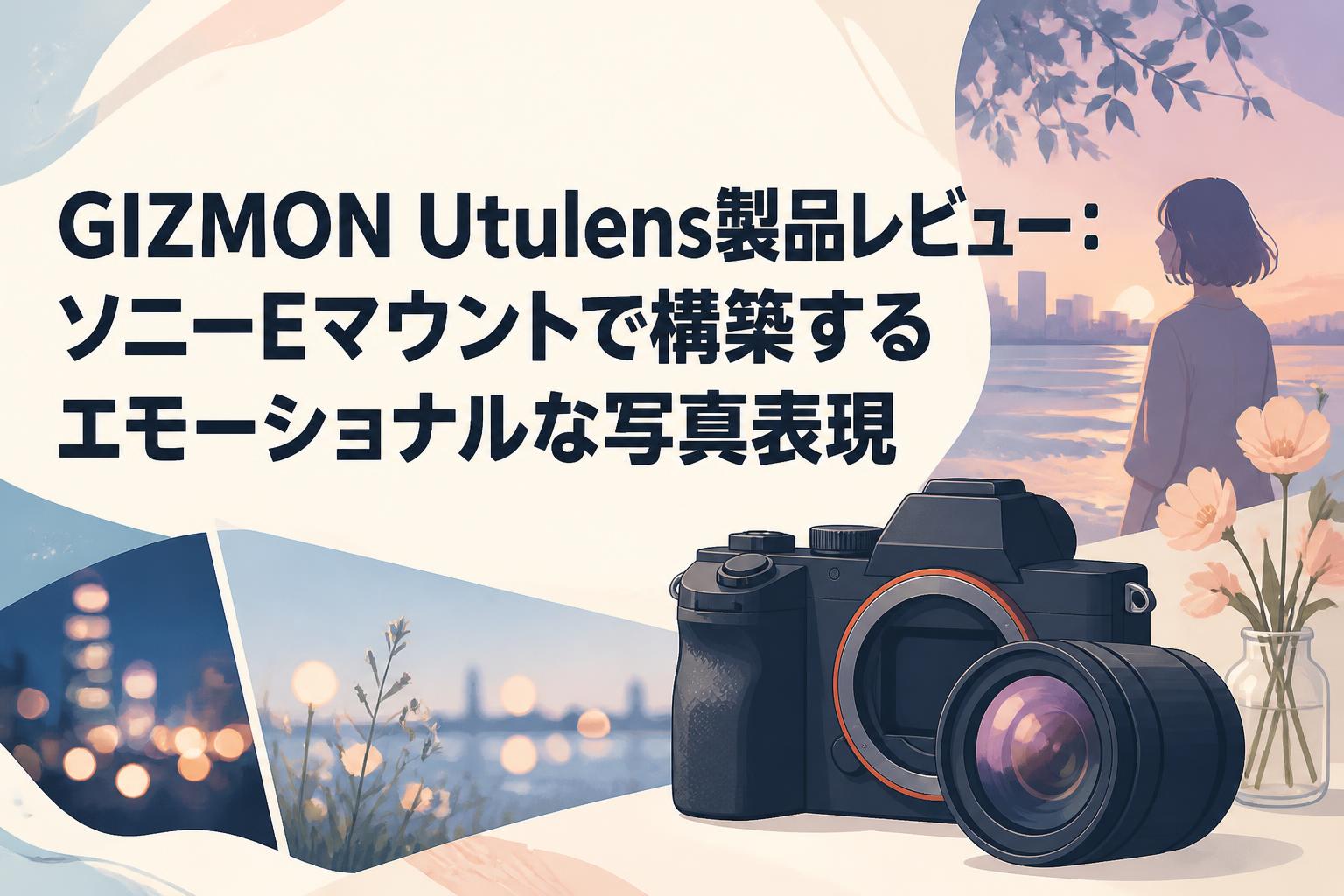 GIZMON Utulens製品レビュー：ソニーEマウントで構築するエモーショナルな写真表現