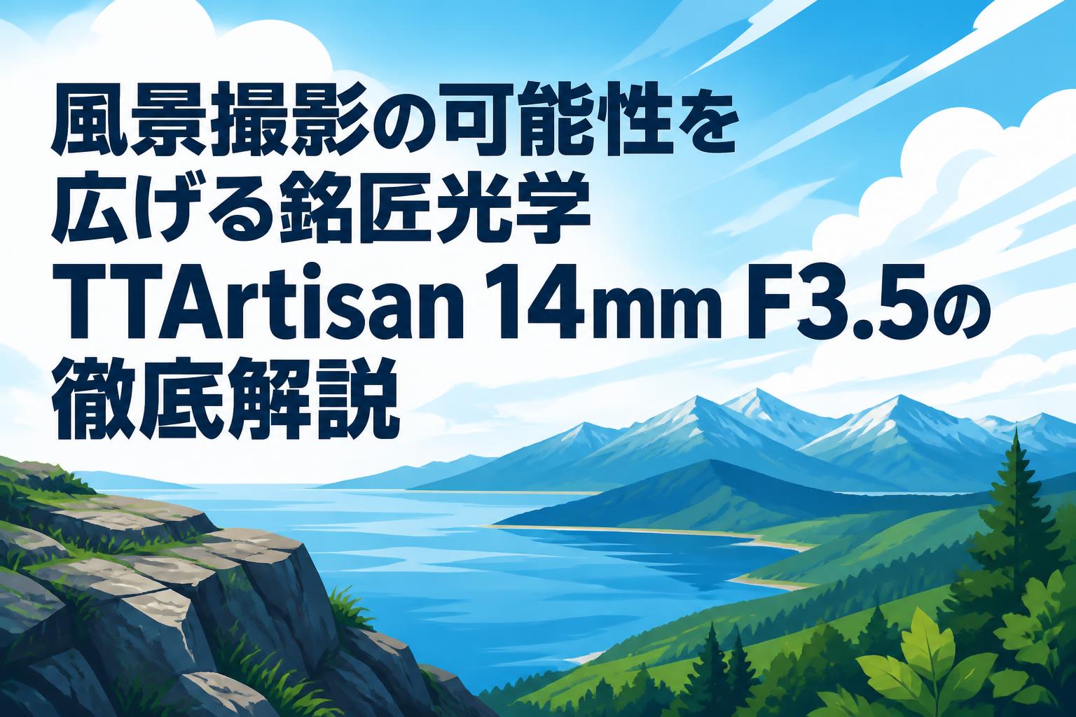 風景撮影の可能性を広げる銘匠光学 TTArtisan 14mm F3.5の徹底解説
