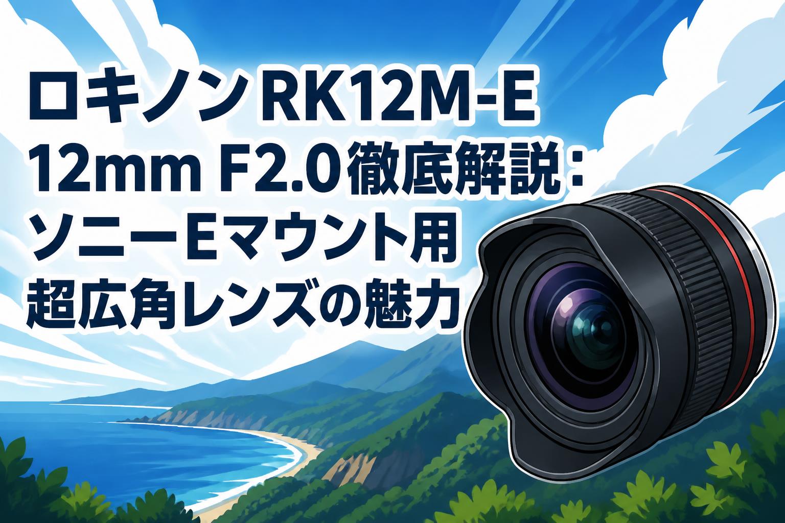 ロキノン RK12M-E 12mm F2.0徹底解説：ソニーEマウント用超広角レンズの魅力