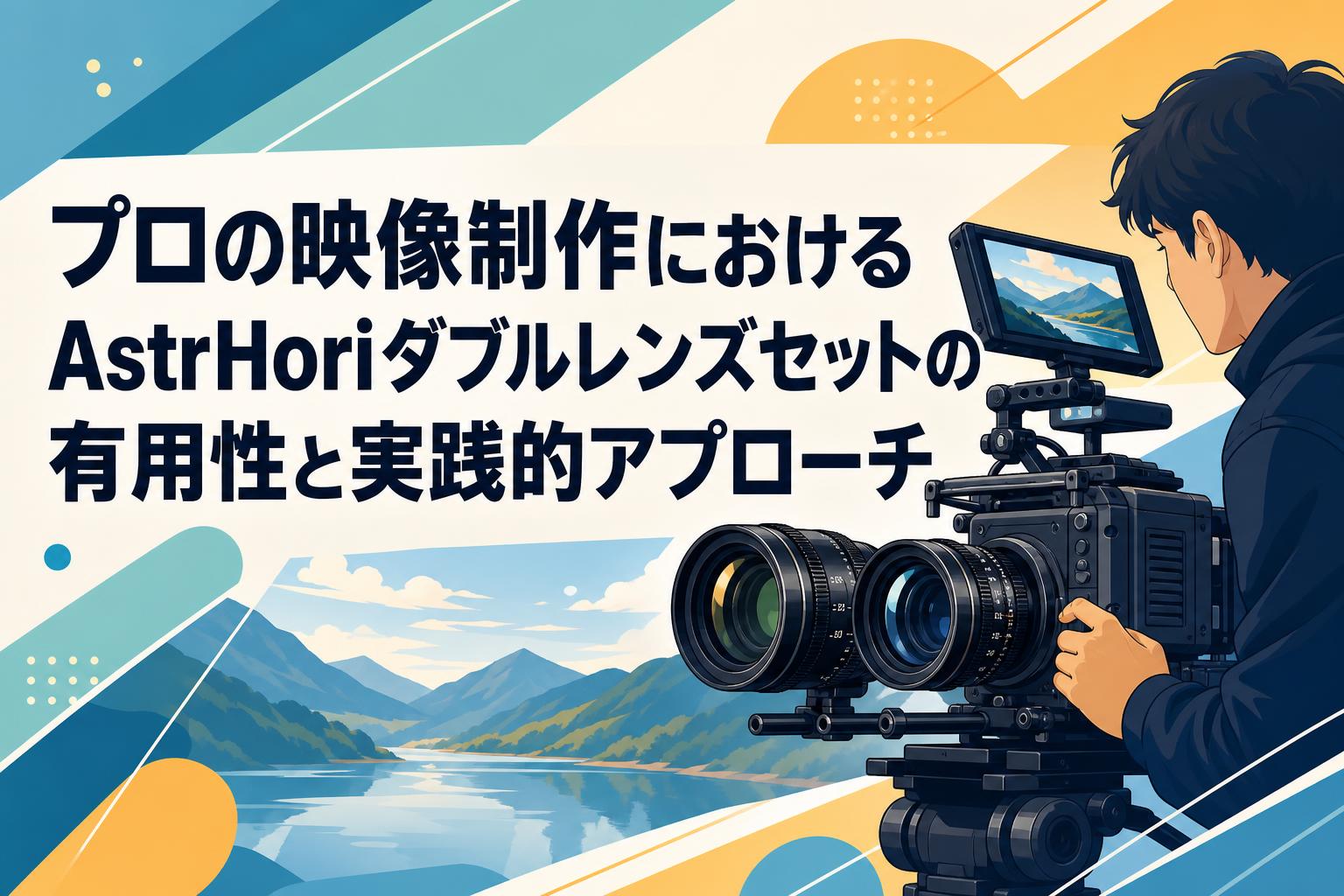 プロの映像制作におけるAstrHoriダブルレンズセットの有用性と実践的アプローチ