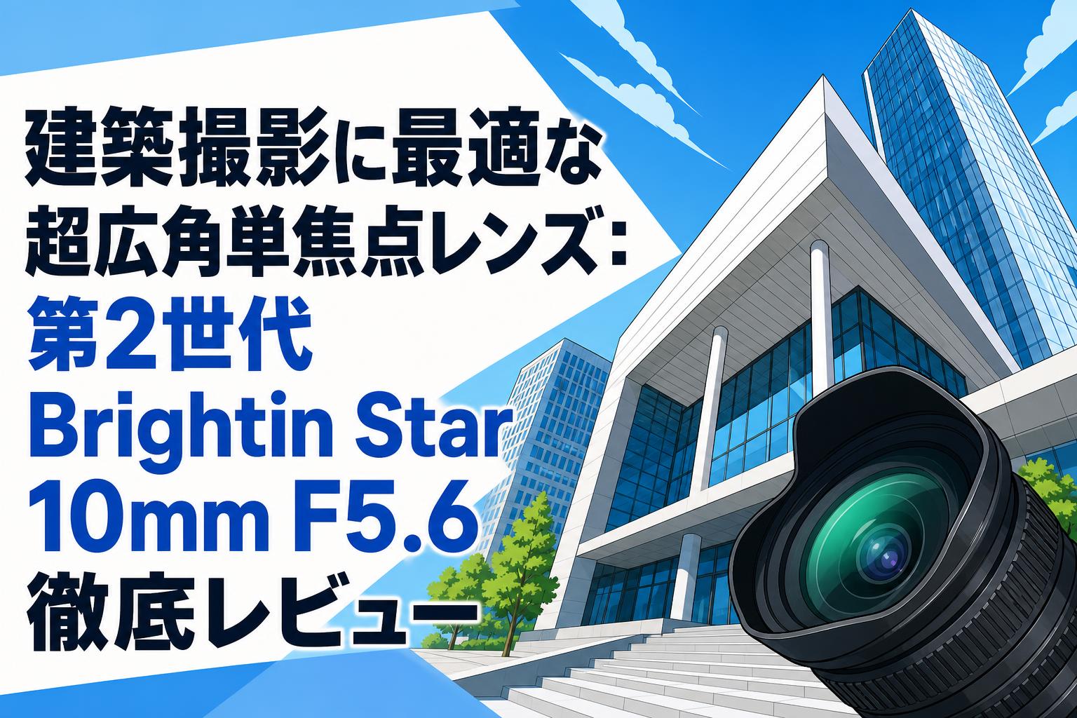 建築撮影に最適な超広角単焦点レンズ：第2世代Brightin Star 10mm F5.6徹底レビュー